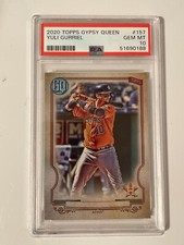 2020 Topps Gypsy Queen YULI GURRIEL PSA 10 POP  1 ASTROS