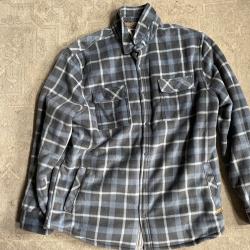 Men's Voyager Fleece Sherpa Lined Plaid 