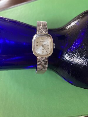 Elegant Waltham Ladies Watch, 17J Mvt, SS case/Mesh Band  display picture 2