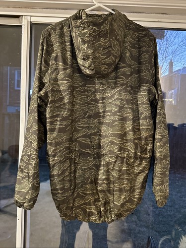 Carhartt Wip Wilson Pullover Camo Tiger Laurel Camouflage Mountain Jacket Used M - Picture 12 of 16