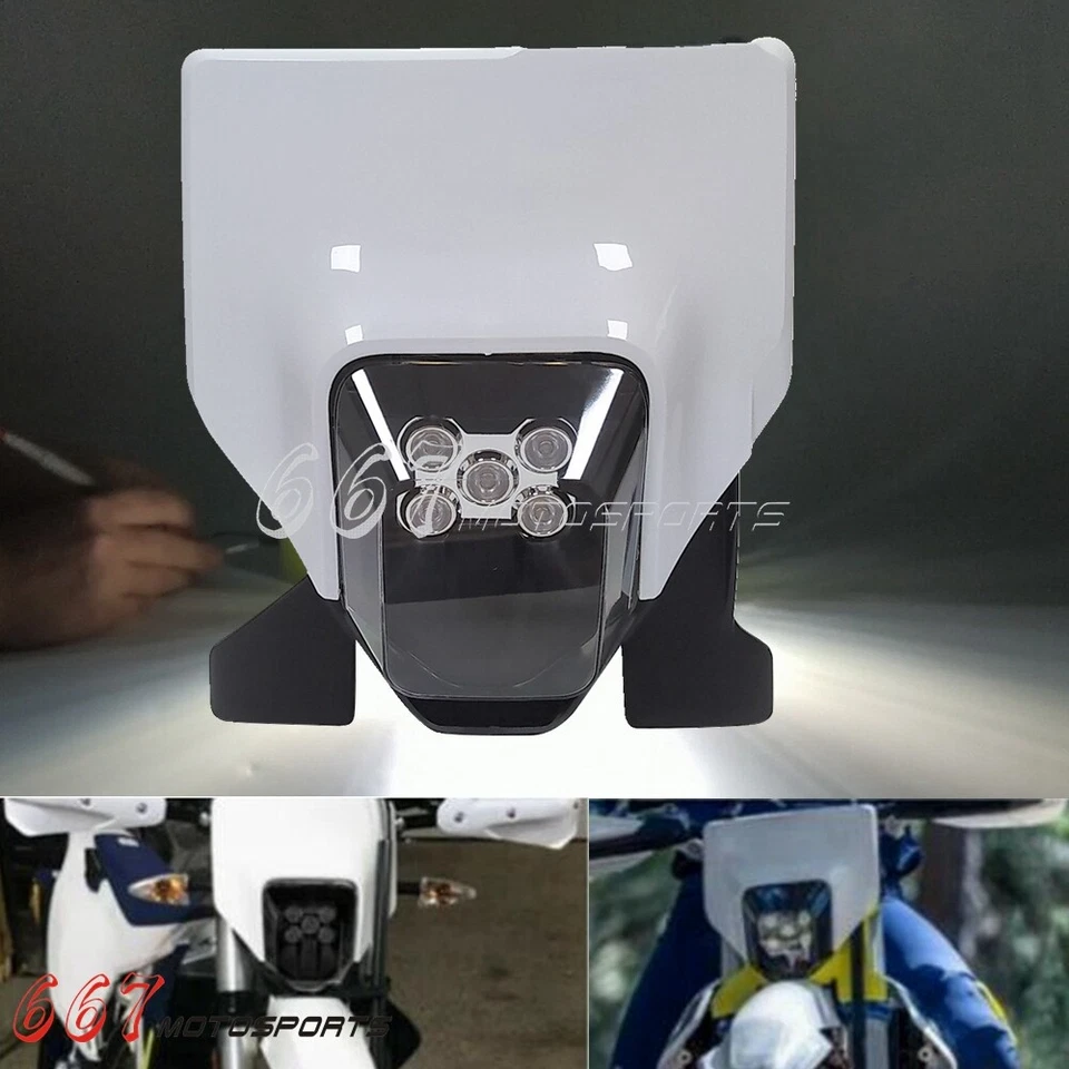 Faro LED para Husqvarna FE TE 125 250 300 350 450 501 250i 300i 2017-2021 Foto 2 de 4