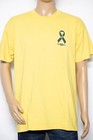 Vintage Union Made XL Yellow Single Stitch Mental Health Matters T-Shirt USA 90s