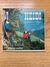 Vintage Sawyers ViewMaster Reel Packet No B 425 : Heidi by Johanna Spyri 1958