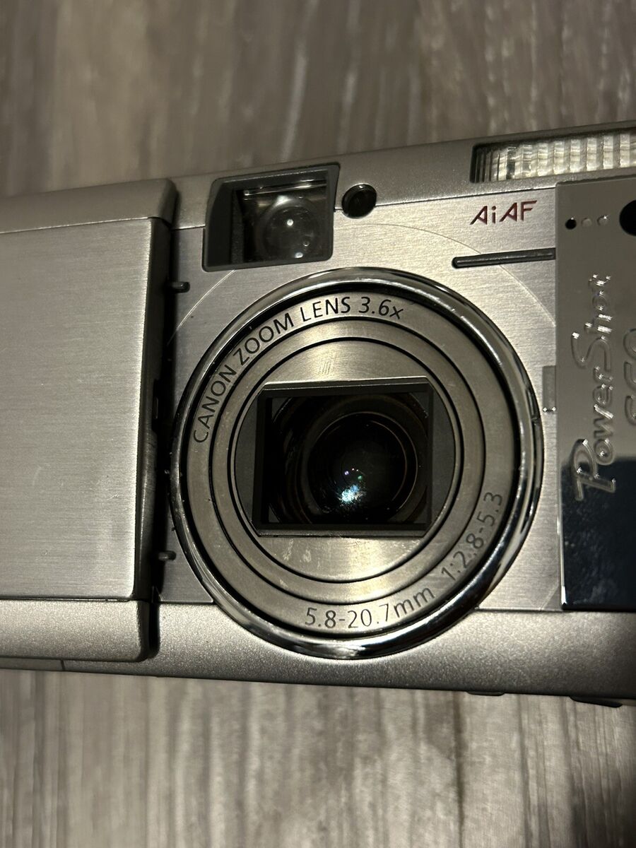 Canon PowerShot S60 5.0MP Digital Camera - Silver for sale Canon PowerShot S60 5.0MP Digital Camera - Silver for sale
