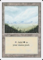 Plains (B) #294 - Revised Edition - Magic: The Gathering
