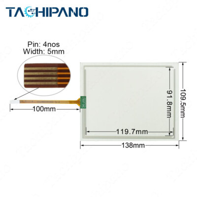  Touch Screen Panel Glass for 6AV6 642-8BA12-0AB0 TP177 INOX 6AV6642-8BA12-0AB0