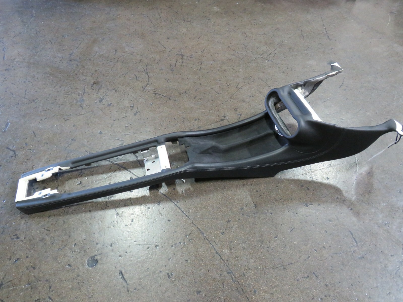 Ferrari California, Lower Front Console, Leather, Black, Dmg, Used P/N 80803800