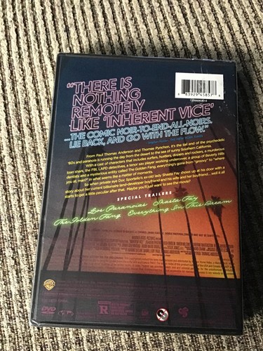 Inherent Vice (DVD, 2014, Widescreen) - Brand New, Joaquin Phoenix Josh Brolin - Picture 2 of 2