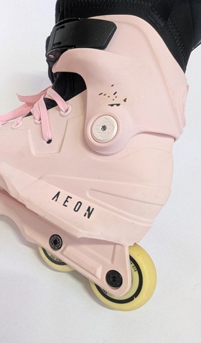 USD Bladies Aeon Aggressive Inline Rollerblades EU 39-40 US 7-7.5 UK 6-6.6 Pink - Picture 5 of 17