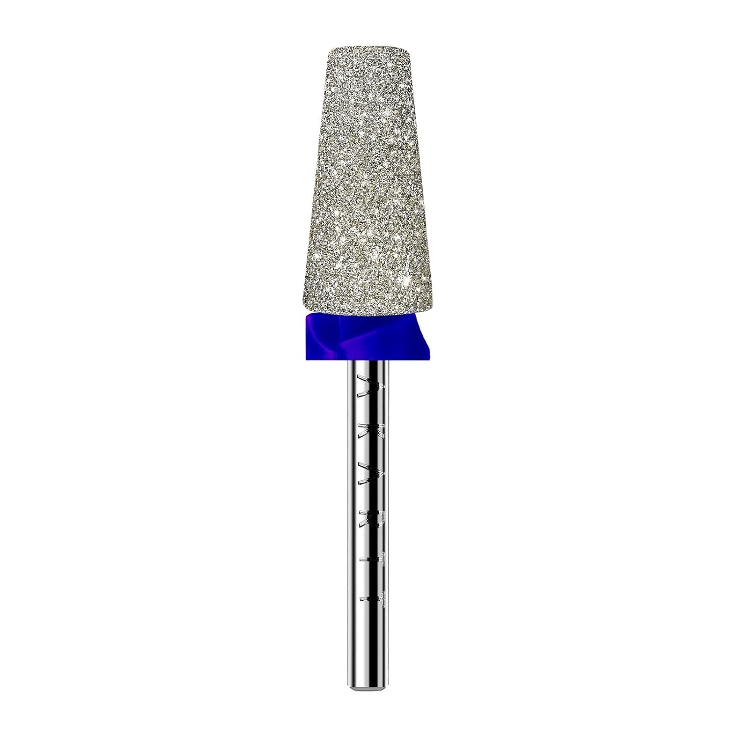 Electric Nail Drill Bits, Upgrade Drill Tips with Cross Teeth & Dust-Proof Ring