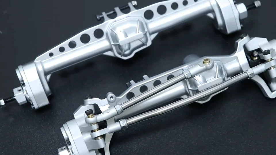 Heavy Duty Front Rear Alloy AR45 Portal Axle For 1/10 RC Crawler Axial SCX10 III - Image 2 of 4