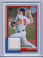 2023 Panini USA Stars & Stripes Jersey/Patch Austin Nye #d 8/50