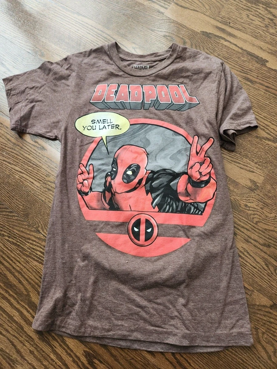 Deadpool Marvel T shirt Size S Smell you Later eBay