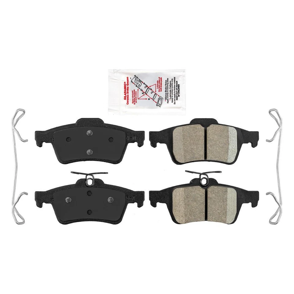 06-11 Volvo S40 rotores delanteros y traseros y pastillas de cerámica para 2007, 2008, 2009, 2010,11 Foto 4 de 4