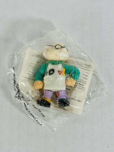 Teddy Ruxpin Newton Gimmick Toy Figure Old Man Sealed - Picture 3 of 3