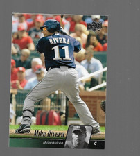 2010 Upper Deck Series 1 #298 Mike Rivera Milwaukee Brewers