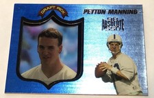1998 Playoff Absolute SSD Peyton Manning Rookie Card #165 HOF RC