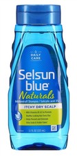 Selsun Blue Shampoo Naturals Dandruff Itchy Dry Scalp 11 Ounce