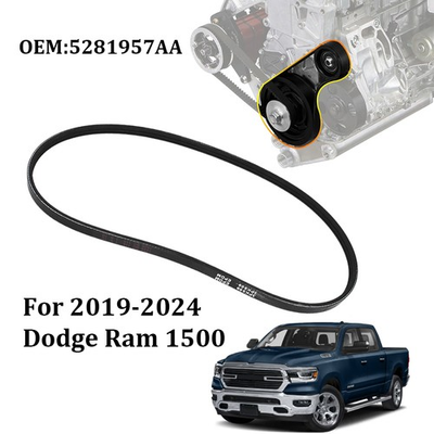 #ad Serpentine Belt Water Pump For Dodge Ram 1500 2019 2024 5281957AA Accessories $18.99