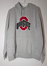 Vintage 90's Pro Player XL The Ohio State Buckeyes Embroidered Gray Sweatshirt