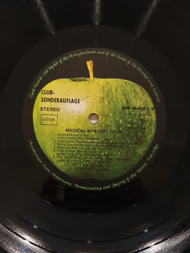 The Beatles Magical Mystery Tour LP Apple 28 642-7 von 1973 Club Edition - Bild 3 von 4