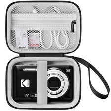 Camera Carrying Case for Kodak PIXPRO FZ55 FZ45 Digital Camera, Black Grey