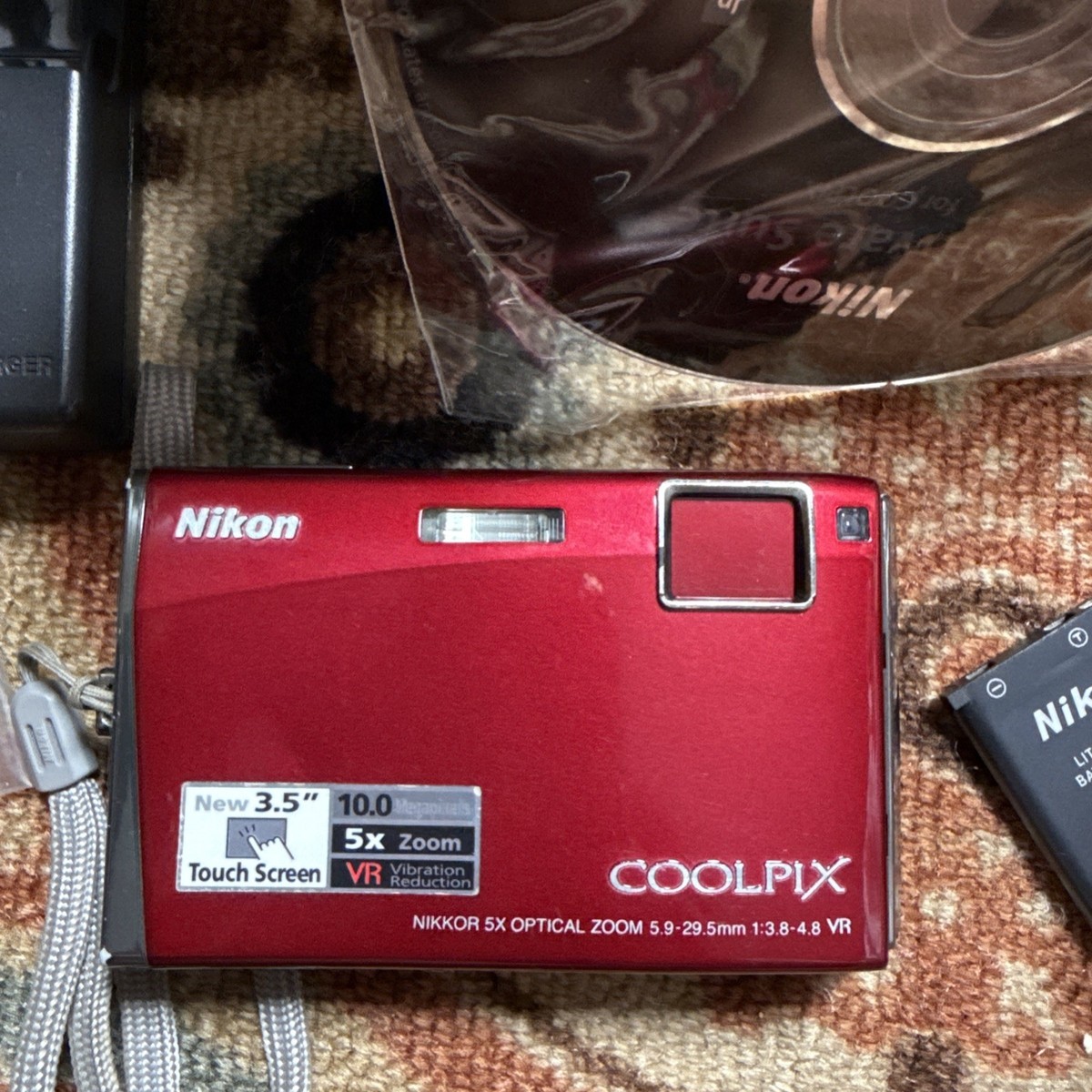 Nikon COOLPIX レッド 充電器付き Amazon | NikonデジタルカメラCOOLPIX L23 レッド L23RD