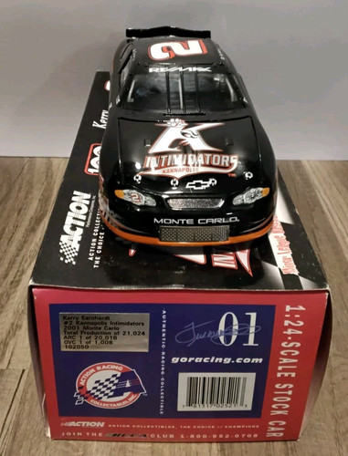 Acción Kerry Earnhardt #2 KANNAPOLIS Intimidators Monte Carlos escala 1:24 - Imagen 2 de 4