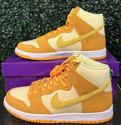 NEW Men's Size 10.5. Women's 12 - Nike Dunk SB High Fruity Pack - Pineapple