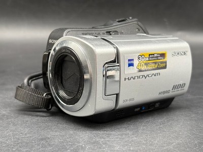 Sony DCR-SR35 Handycam Silber  30GB HDD Hybrid 40x Zoom Kompakt