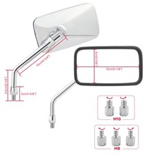 Motorcycle & Scooter Mirror Assemblies for Moto Guzzi V85 for sale