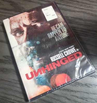 Unhinged DVD, 2020 NEW FACTORY SEALED COPY! Russell Crowe