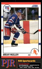 Brian Mullen 1990-91 Score American #84 New York Rangers