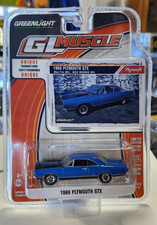 Greenlight GL Muscle 1969 Plymouth GTX in Blue