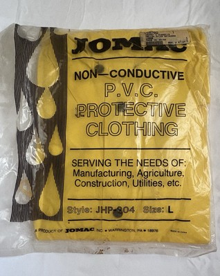 JOMAC JHP204 Non-conductive Protective Clothing Jacket And Overalls Size Large