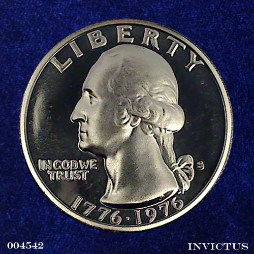 1976-S Washington Quarter 40% Silver (Cameo Proof Commemorative)