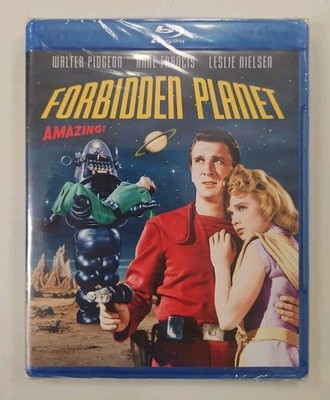 New Sealed FORBIDDEN PLANET Bluray 1956 Walter Pidgeon - Leslie Nielsen