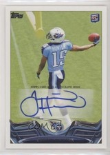 2013 Topps Rookie Auto Justin Hunter (End Zone Celebration) #248 Auto 0a17