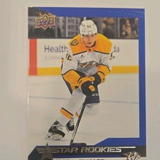 Upper Deck Star Rookies Matthew Wood #16 Predators Blue 2025-26