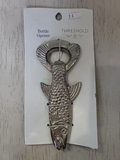 Metal Cast Iron Swimming Fish Bottle Opener Summer Beach Pool Decor