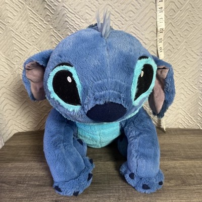 Disney Parks Stitch 16'' Soft Fuzzy Plush Toy Snuggly Stuffed Animal Floppy Ears