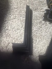 Vinyl Trim Post Base Trim Black Adjustable 4"-6" Inch Deck Post Base