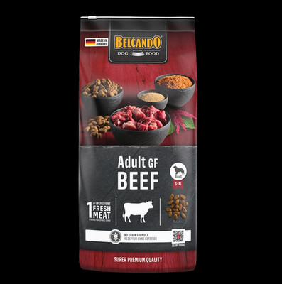 Belcando Adult GF BEEF 12,5 kg Trockenfutter Hundefutter S-XL getreidefrei Rind