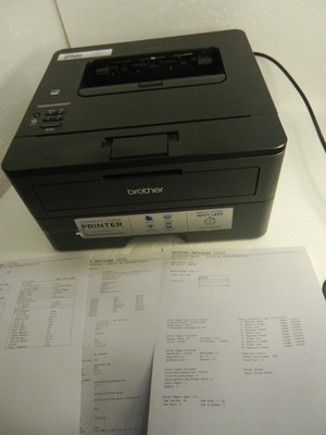 Brother HL-L2370DW Compact Monochrome Laser Printer Tested Need New Drum Unit