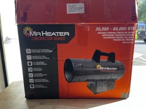 Mr Heater Contractor Series 30,000–60,000 BTU Forced-Air Propane NEW / Open Box