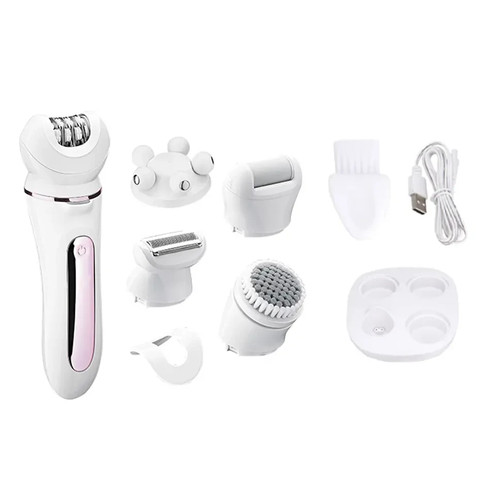 Epillax Rasoio Elettrico Per Donne Rasoio Femminile Rimuovi Pelo Epilatore 6in1 - Bild 2 von 5