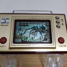 NINTENDO GAME AND & WATCH Octopus 1981 tested very good free shipping