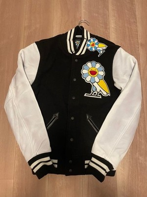 Takashi Murakami x OVO Varsity Jacket Black/White S FW18 used | eBay