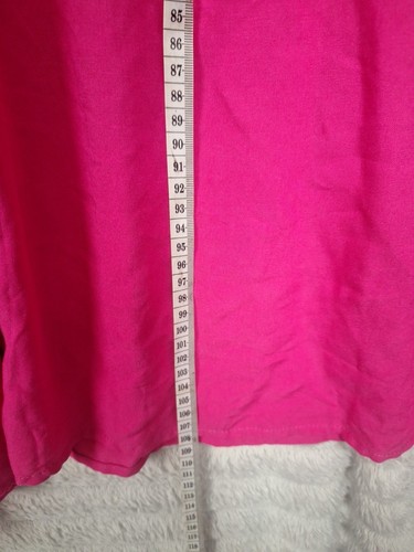 Autograph Plus Size 22 Plisse Pleated Midi Dress Pink Belt Women NEW $124 - Picture 11 of 13