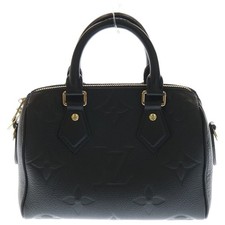 Louis Vuitton Monogram Implant Speedy Bandouliere 20 2 way Bag Handbag Used b7a6